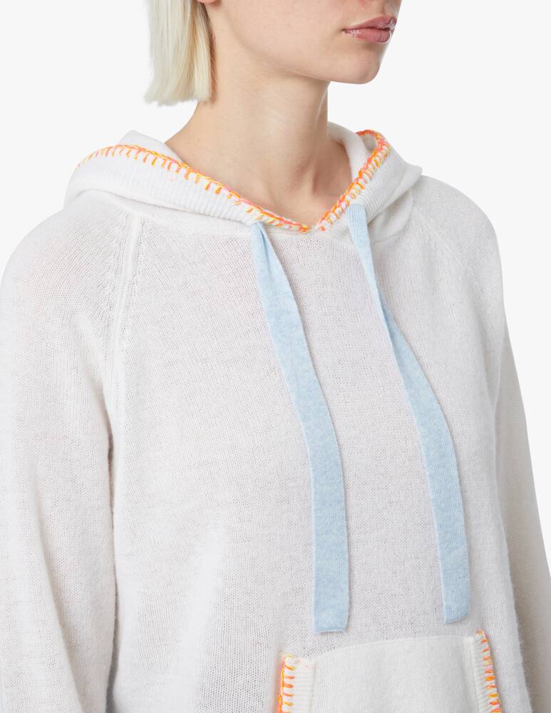 rinascente Brodie Cashmere Cashmere hoodie - white