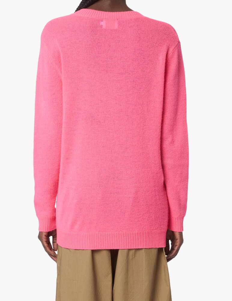 rinascente Brodie Cashmere Boyfriend cashemre jumper - pink