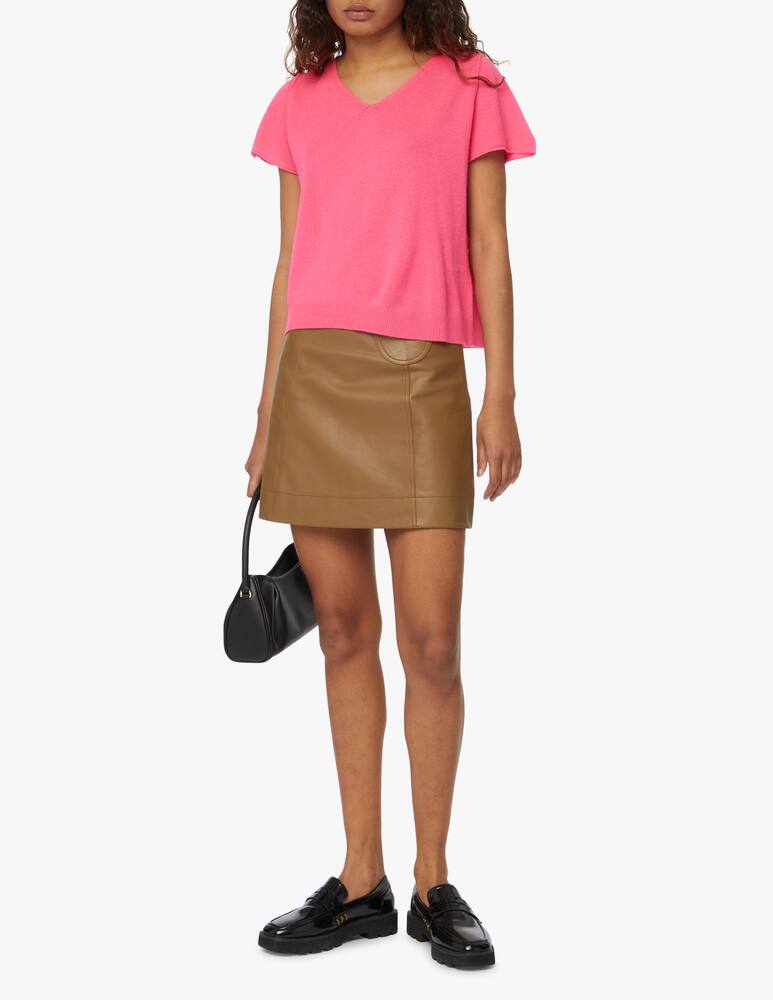 rinascente Brodie Cashmere Penelope cashmere t-shirt - pink