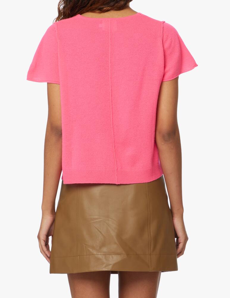 rinascente Brodie Cashmere Penelope cashmere t-shirt - pink