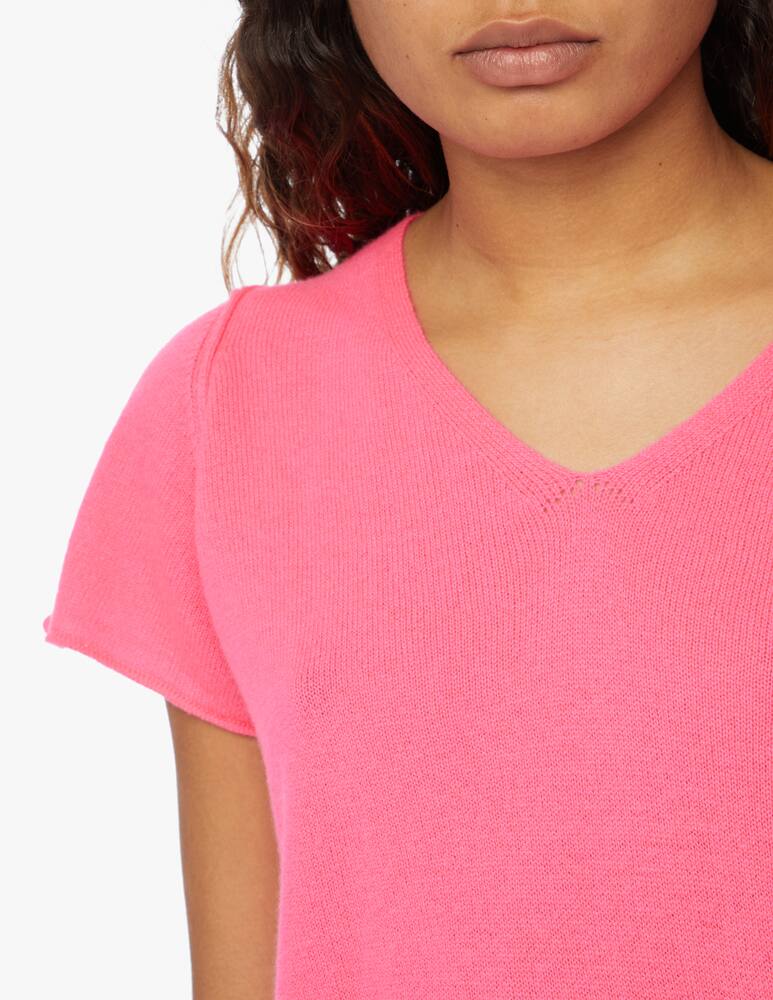 rinascente Brodie Cashmere Penelope cashmere t-shirt - pink