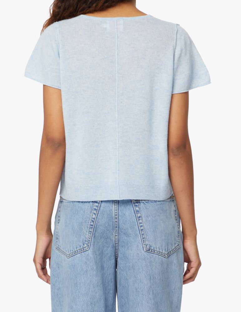 rinascente Brodie Cashmere Penelope cashmere t-shirt - light blue
