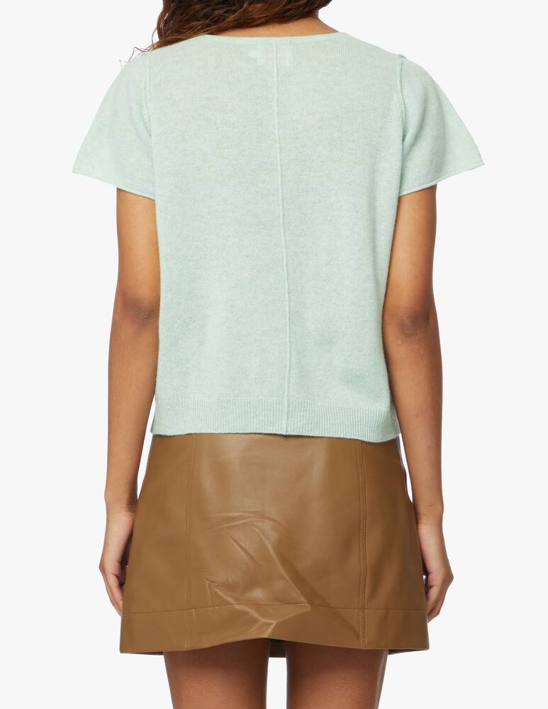 rinascente Brodie Cashmere Penelope cashmere t-shirt - green