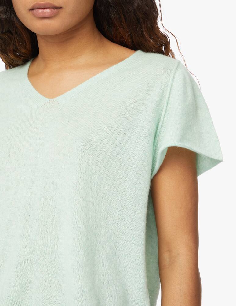 rinascente Brodie Cashmere Penelope cashmere t-shirt - green