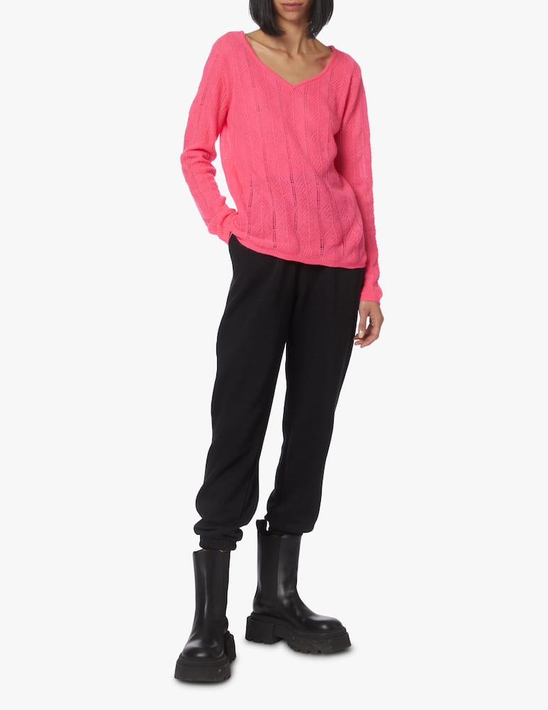 rinascente Brodie Cashmere Ruby reversible top - pink