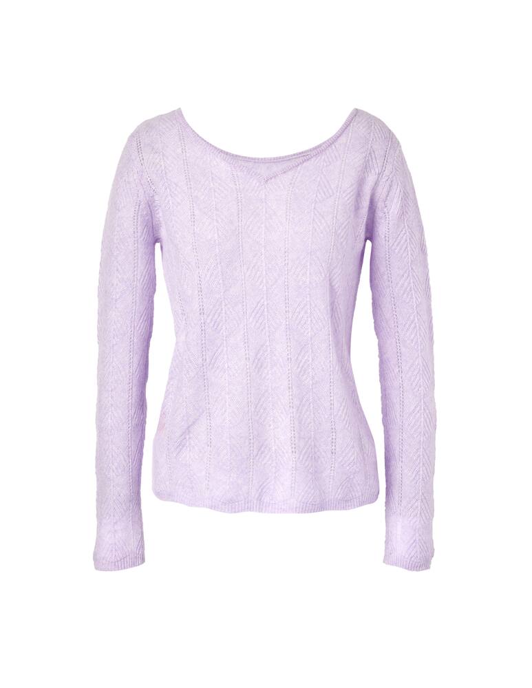 rinascente Brodie Cashmere Ruby reversible top - lilac