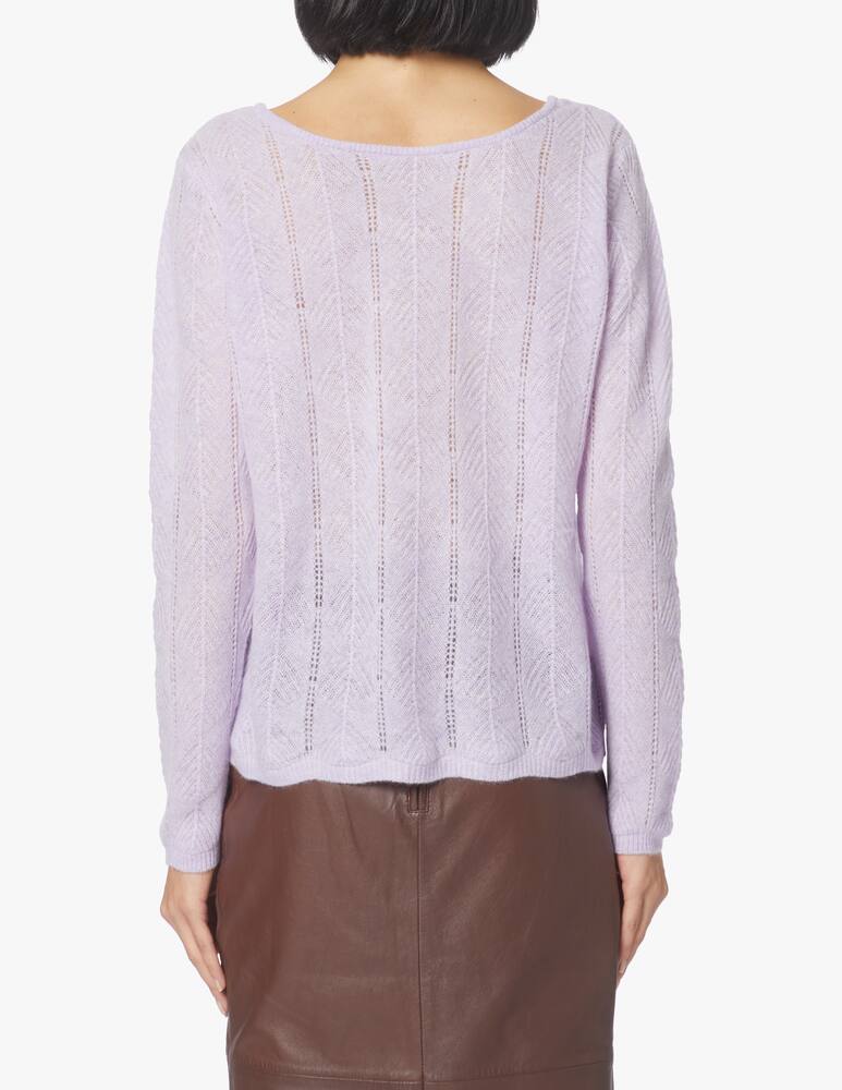 rinascente Brodie Cashmere Ruby reversible top - lilac