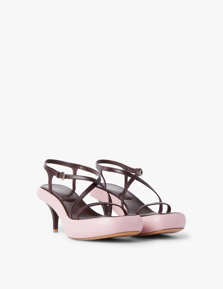 rinascente Dries Van Noten Sandali in pelle Ladies - rosa