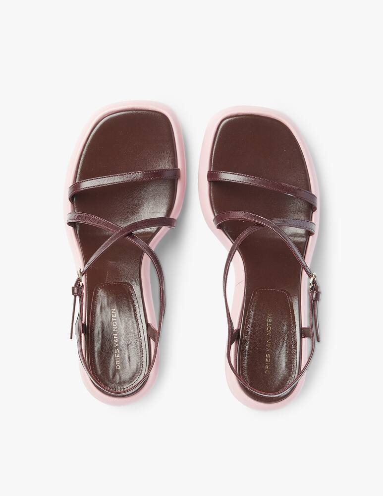 rinascente Dries Van Noten Sandali in pelle Ladies - rosa