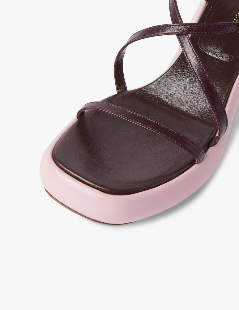 rinascente Dries Van Noten Sandali in pelle Ladies - rosa