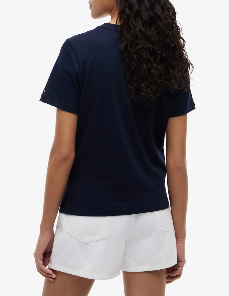 Tommy Hilfiger T-shirt con logo - immagine 3 Tommy Hilfiger T-shirt con logo - immagine 3