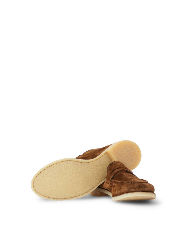 rinascente Alberto Fasciani Mocassini crosta in pelle - marrone