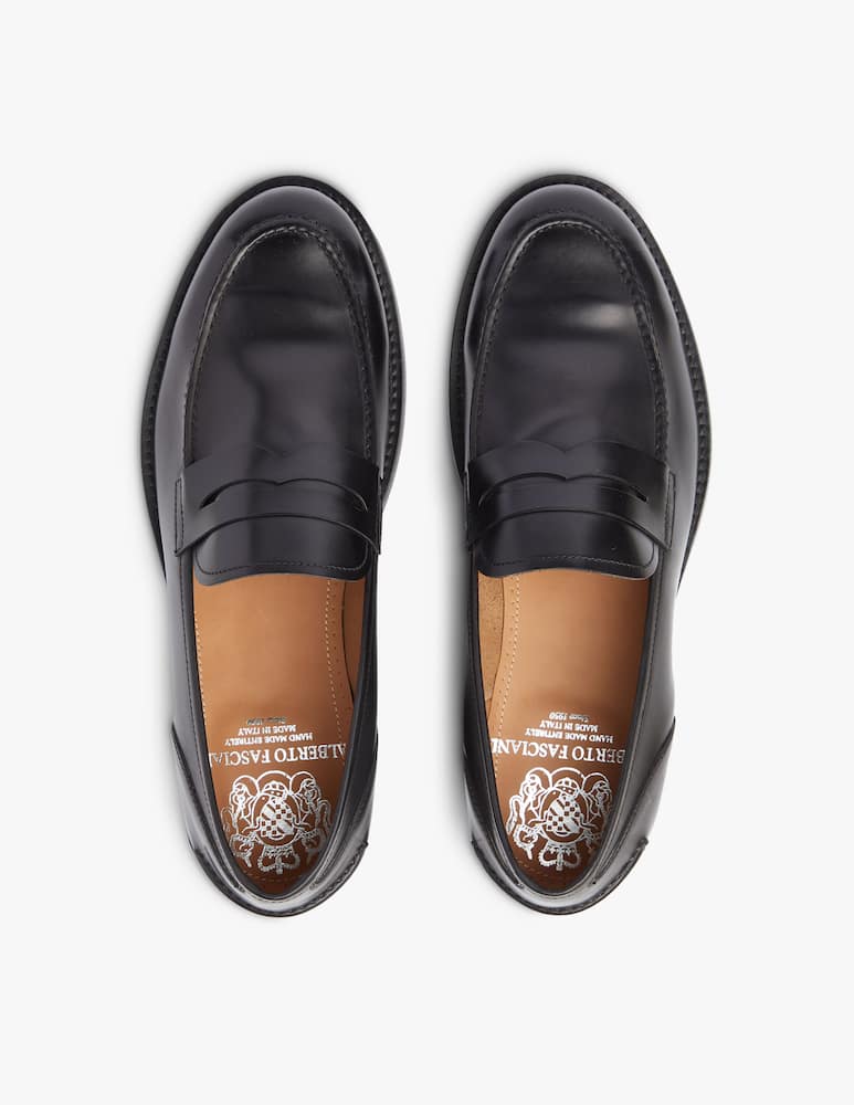 rinascente Alberto Fasciani Mocassini college in pelle - marrone