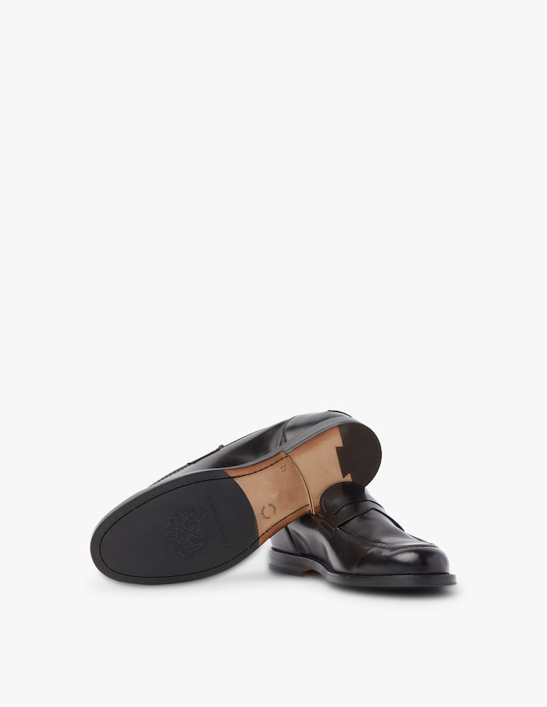 rinascente Alberto Fasciani Mocassini college in pelle - marrone