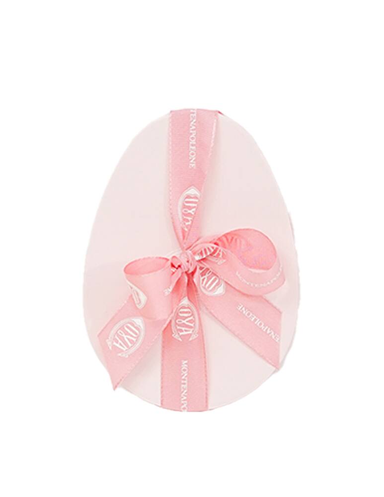 rinascente Cova Light Pink Egg Box With Pralined Chocolate Eggs 200g