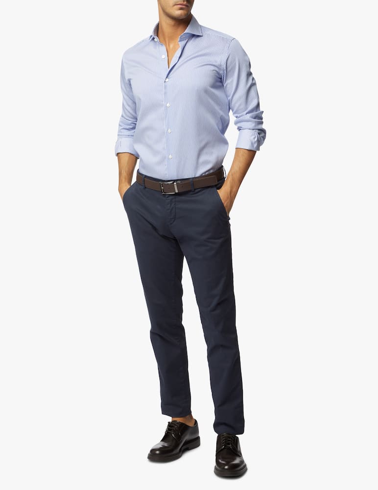 rinascente Xacus Striped twill shirt