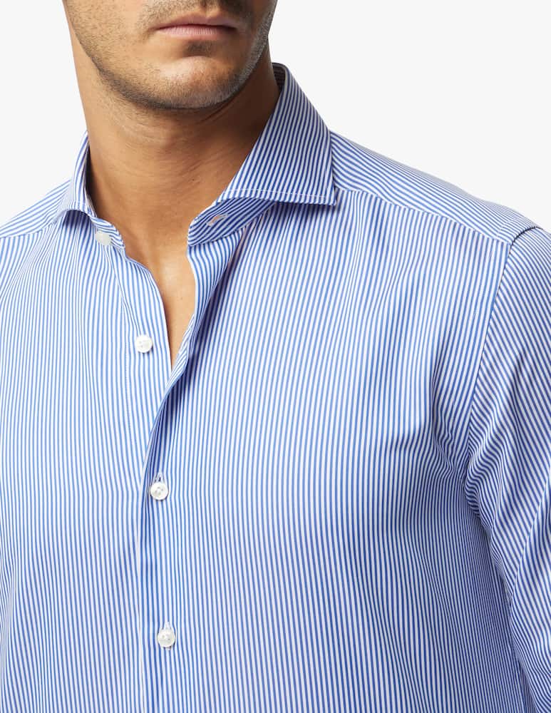 rinascente Xacus Striped twill shirt