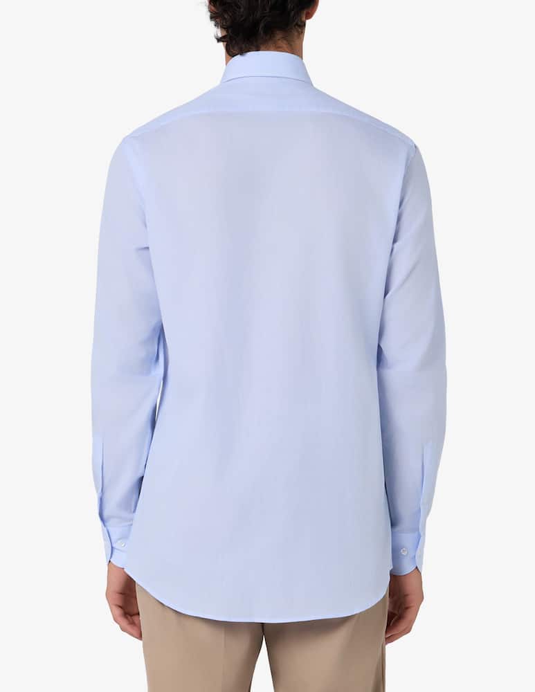 Sartoria Italiana Camicia a righe in popeline di cotone regular fit - immagine 3 Sartoria Italiana Camicia a righe in popeline di cotone regular fit - immagine 3