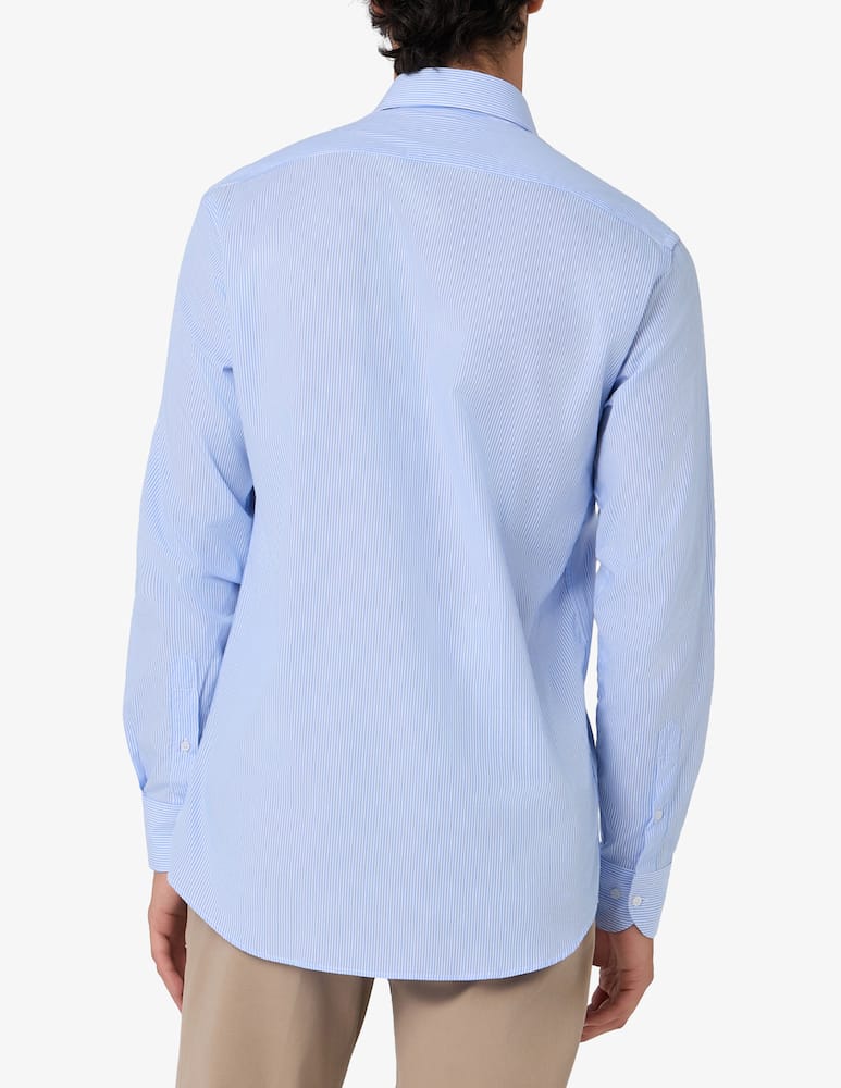 Sartoria Italiana striped poplin shirt - picture 3 Sartoria Italiana striped poplin shirt - picture 3