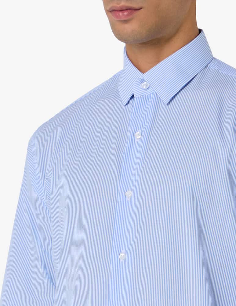 Sartoria Italiana striped poplin shirt - picture 4 Sartoria Italiana striped poplin shirt - picture 4