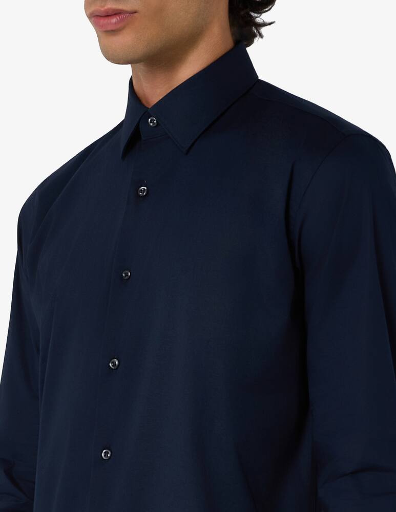 rinascente Sartoria Italiana Camicia in popeline di cotone stretch modern fit
