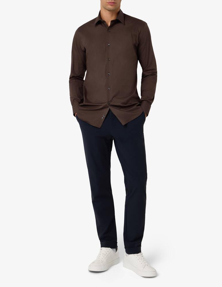 Sartoria Italiana Stretch poplin shirt - picture 2 Sartoria Italiana Stretch poplin shirt - picture 2