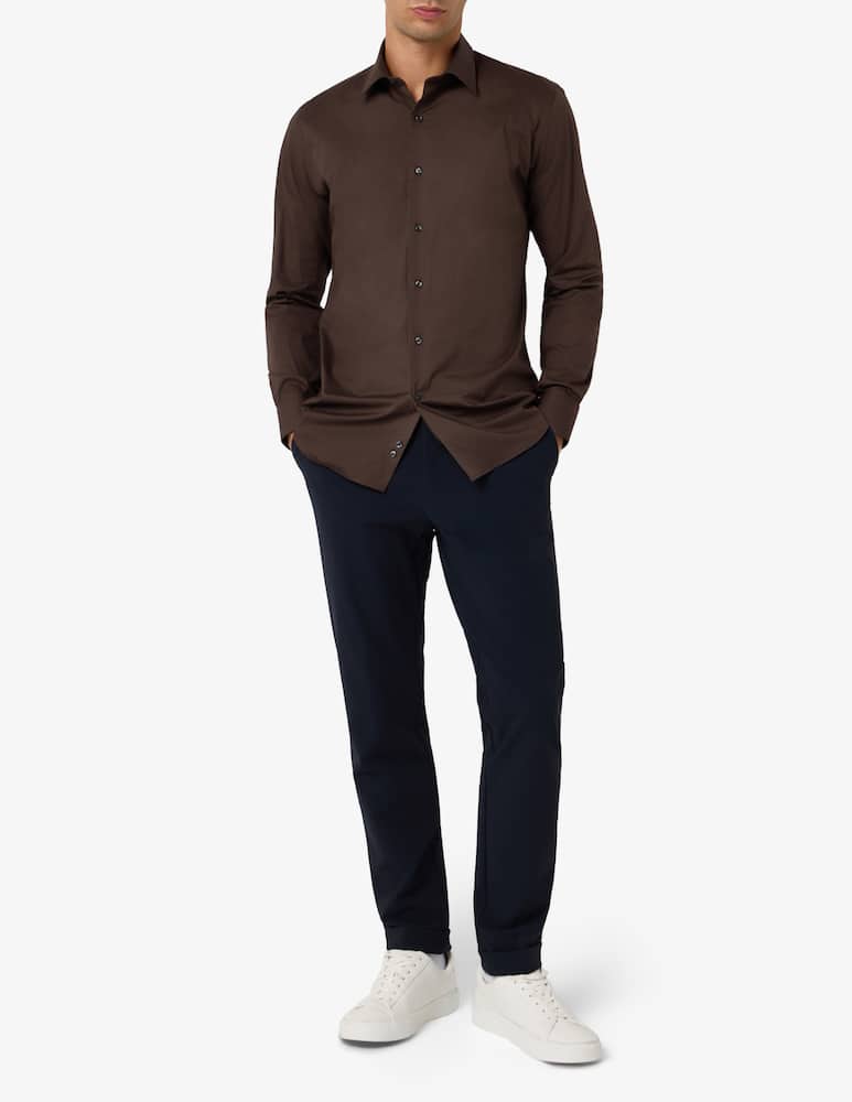 rinascente Sartoria Italiana Stretch poplin shirt