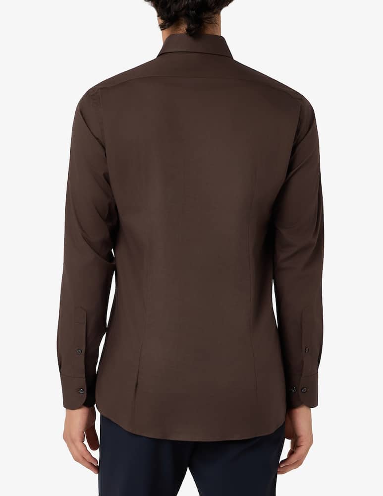 Sartoria Italiana Stretch poplin shirt - picture 3 Sartoria Italiana Stretch poplin shirt - picture 3