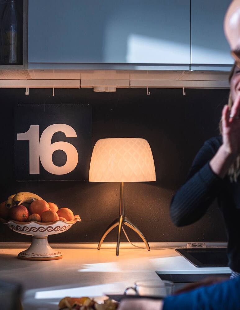 rinascente Foscarini Lumiere Piccola Tav 30Th Dimm.Pastilles Lampada Da Tavolo