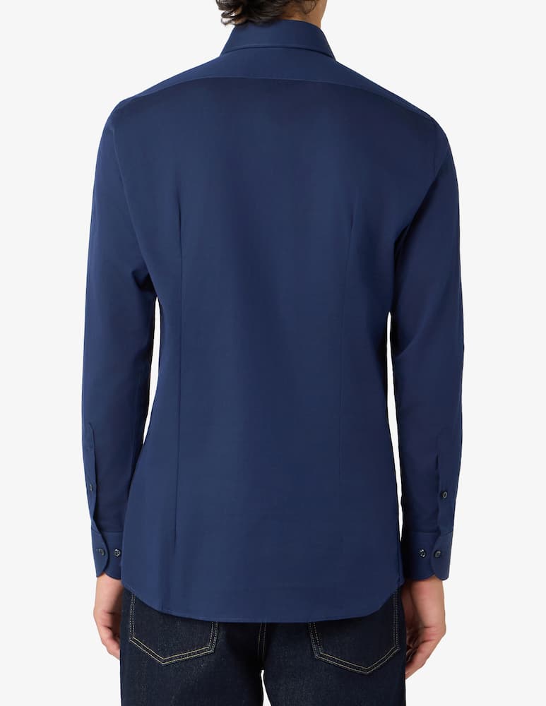 Sartoria Italiana Camicia classica in twill di cotone modern fit - immagine 3 Sartoria Italiana Camicia classica in twill di cotone modern fit - immagine 3