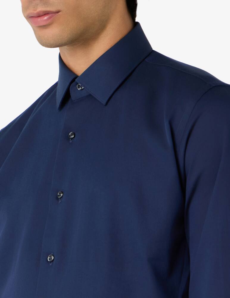 rinascente Sartoria Italiana Camicia classica in twill di cotone modern fit