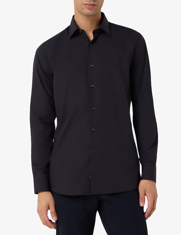 Sartoria Italiana Camicia in popeline di cotone easy care modern fit - immagine 1 Sartoria Italiana Camicia in popeline di cotone easy care modern fit - immagine 1