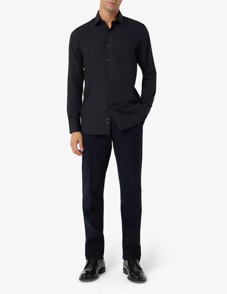 Sartoria Italiana Camicia in popeline di cotone easy care modern fit - immagine 2 Sartoria Italiana Camicia in popeline di cotone easy care modern fit - immagine 2