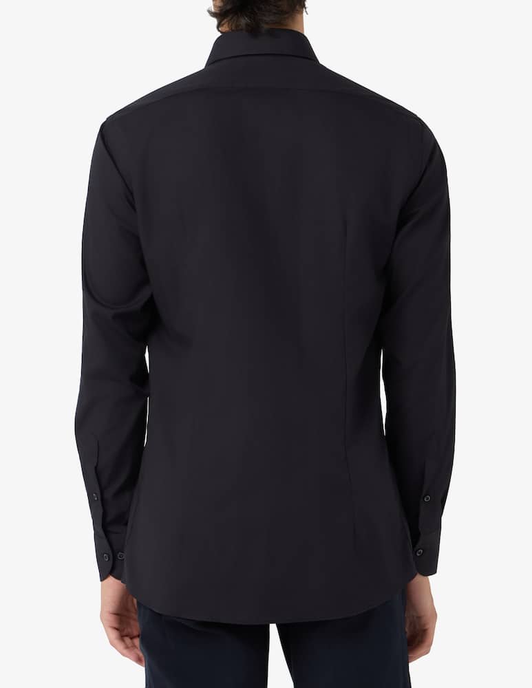 Sartoria Italiana Camicia in popeline di cotone easy care modern fit - immagine 3 Sartoria Italiana Camicia in popeline di cotone easy care modern fit - immagine 3