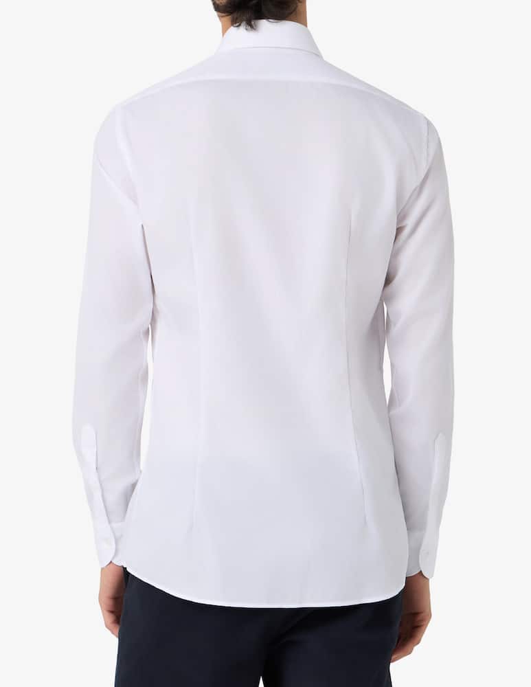 Sartoria Italiana Camicia in popeline di cotone easy care modern fit - immagine 3 Sartoria Italiana Camicia in popeline di cotone easy care modern fit - immagine 3