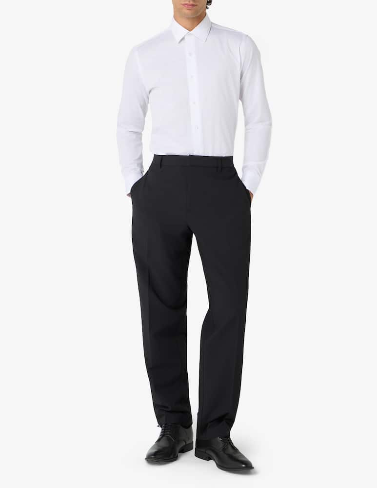 rinascente Sartoria Italiana Camicia classica in twill di cotone modern fit