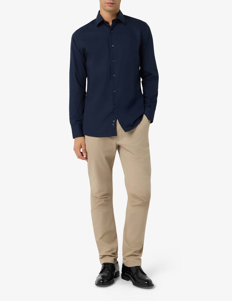 Sartoria Italiana Camicia in popeline di cotone easy care modern fit - immagine 2 Sartoria Italiana Camicia in popeline di cotone easy care modern fit - immagine 2