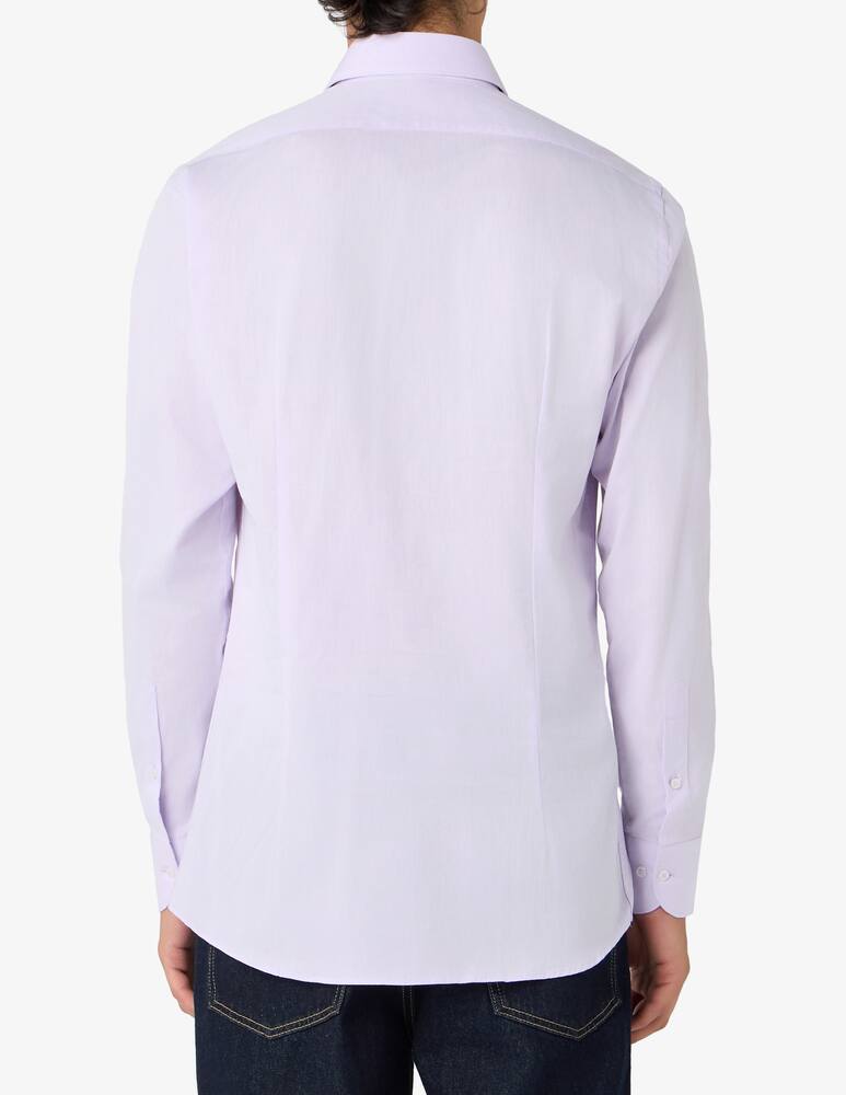 rinascente Sartoria Italiana Camicia classica in twill di cotone modern fit