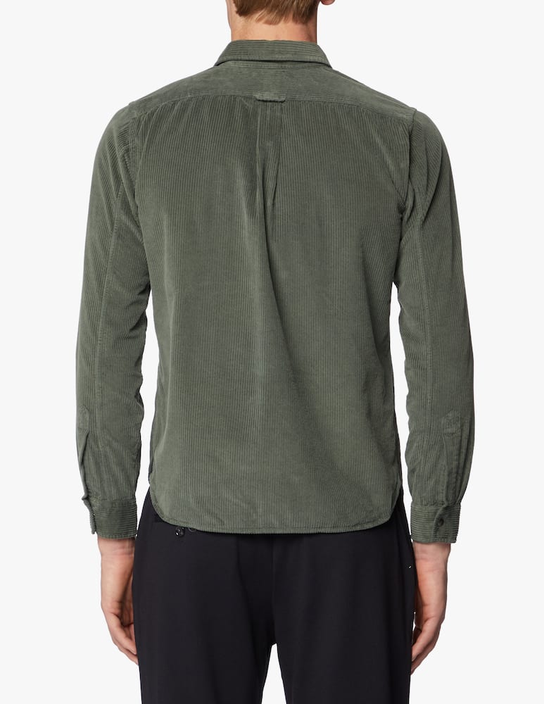 rinascente Xacus Camicia in velluto bottoni pressione