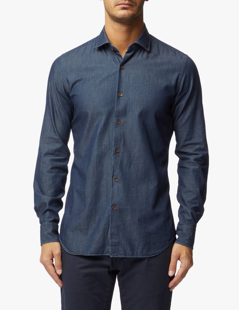 rinascente Xacus Metal buttons denim shirt