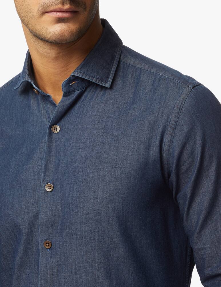 rinascente Xacus Metal buttons denim shirt