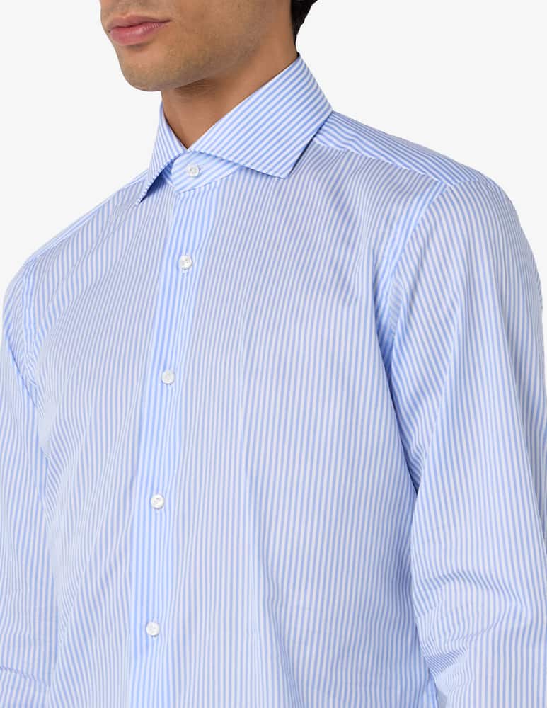 rinascente Barba Napoli Slim striped shirt
