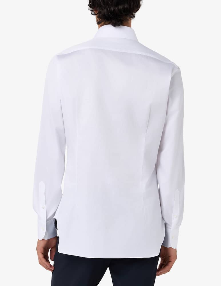 rinascente Barba Napoli Slim light twill shirt