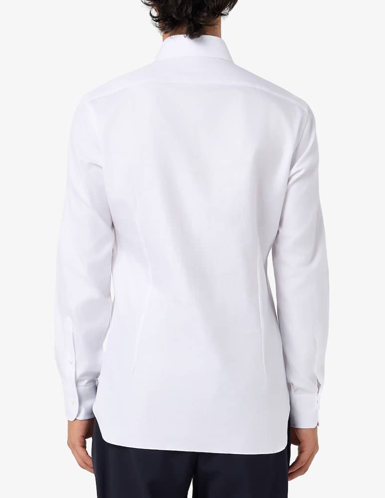 rinascente Barba Napoli Slim twill shirt