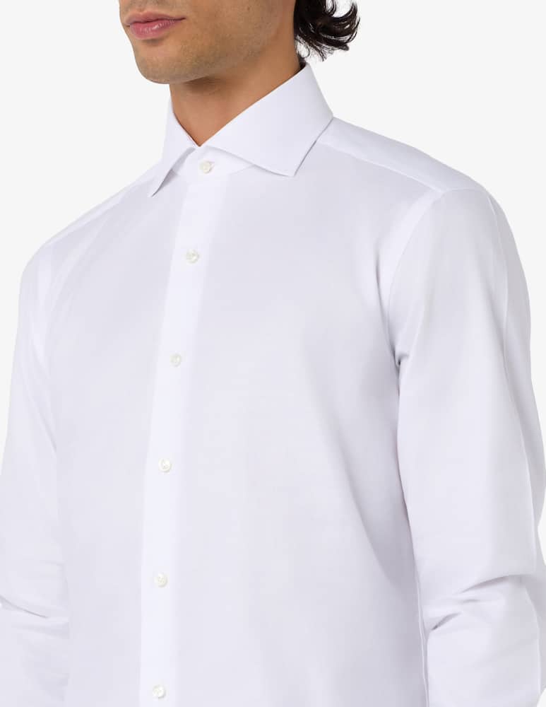 rinascente Barba Napoli Slim point collar shirt
