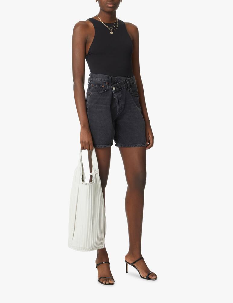 rinascente Anita Bilardi Picasso Bag  leather shoulder bag - white