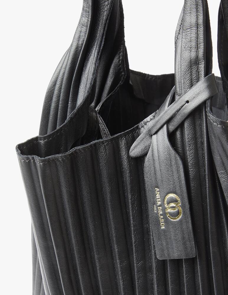 rinascente Anita Bilardi Borsa a spalla in pelle Picasso Bag - nero