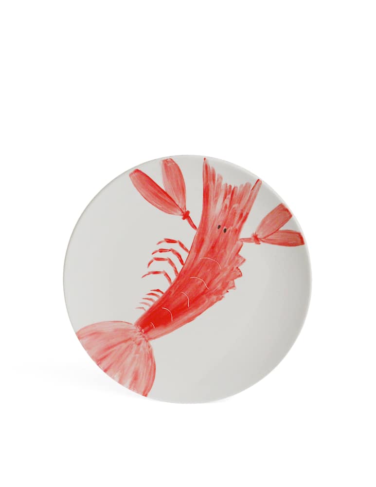 rinascente The Platera Marisco Piatto Piano - Rosso