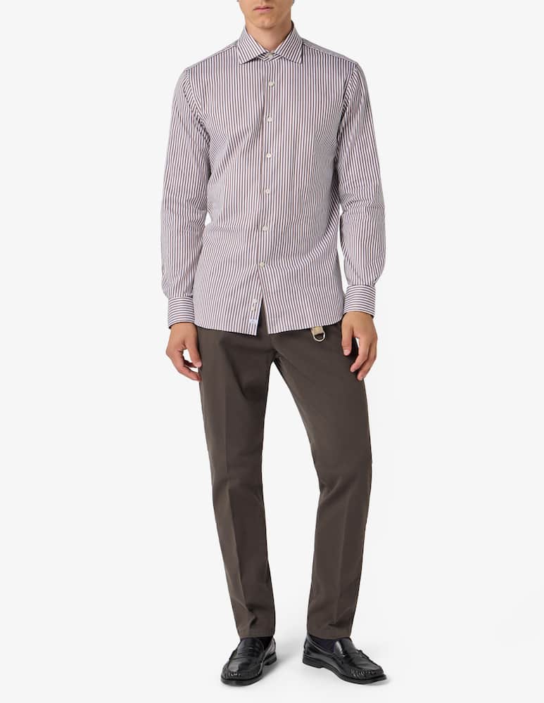 rinascente Alessandro Gherardi Striped twill shirt