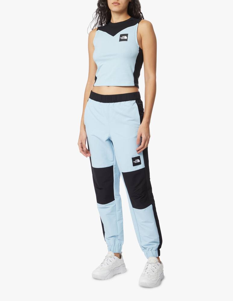 rinascente The North Face Canotta corta in vita fitted - azzurro